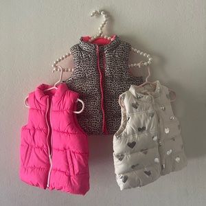 Gap & Old Navy Puffer Vest Bundle
